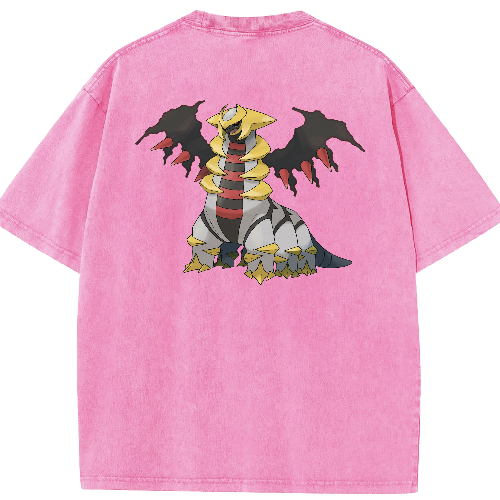 （画像用） ポケットモンスター Pokémon 綿100% ヴィンテージ風 半袖Tシャツ（背面プリント）